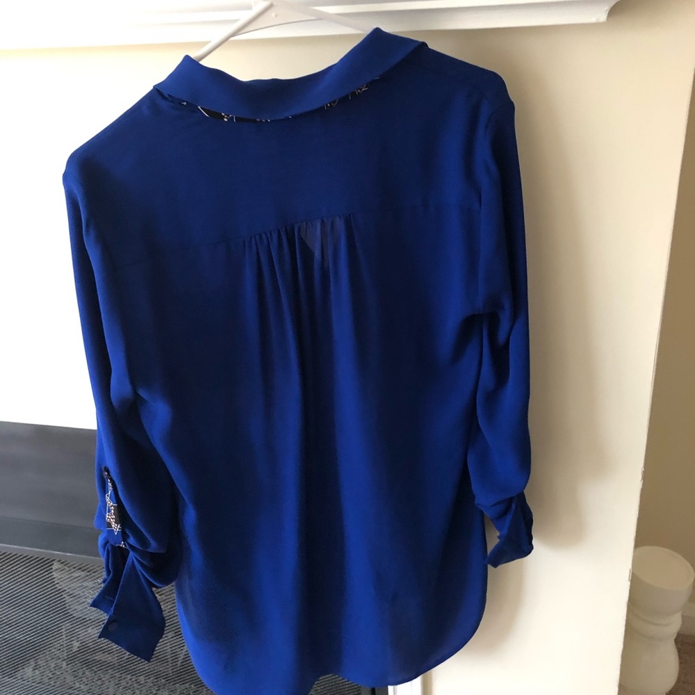 Silk Button Down - image 4